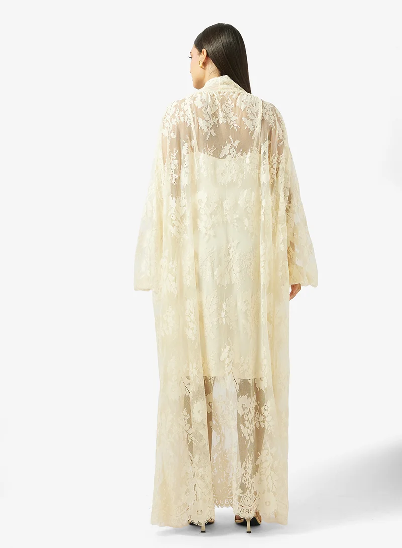 Khizana High Neck Volume Dress